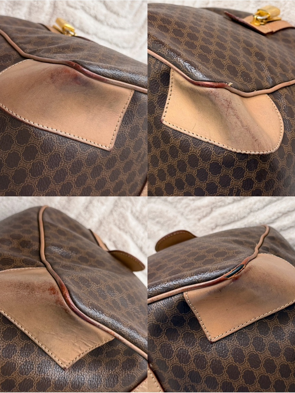 Celine Macadam Boston 40 Large Bag - Picture 14 of 16